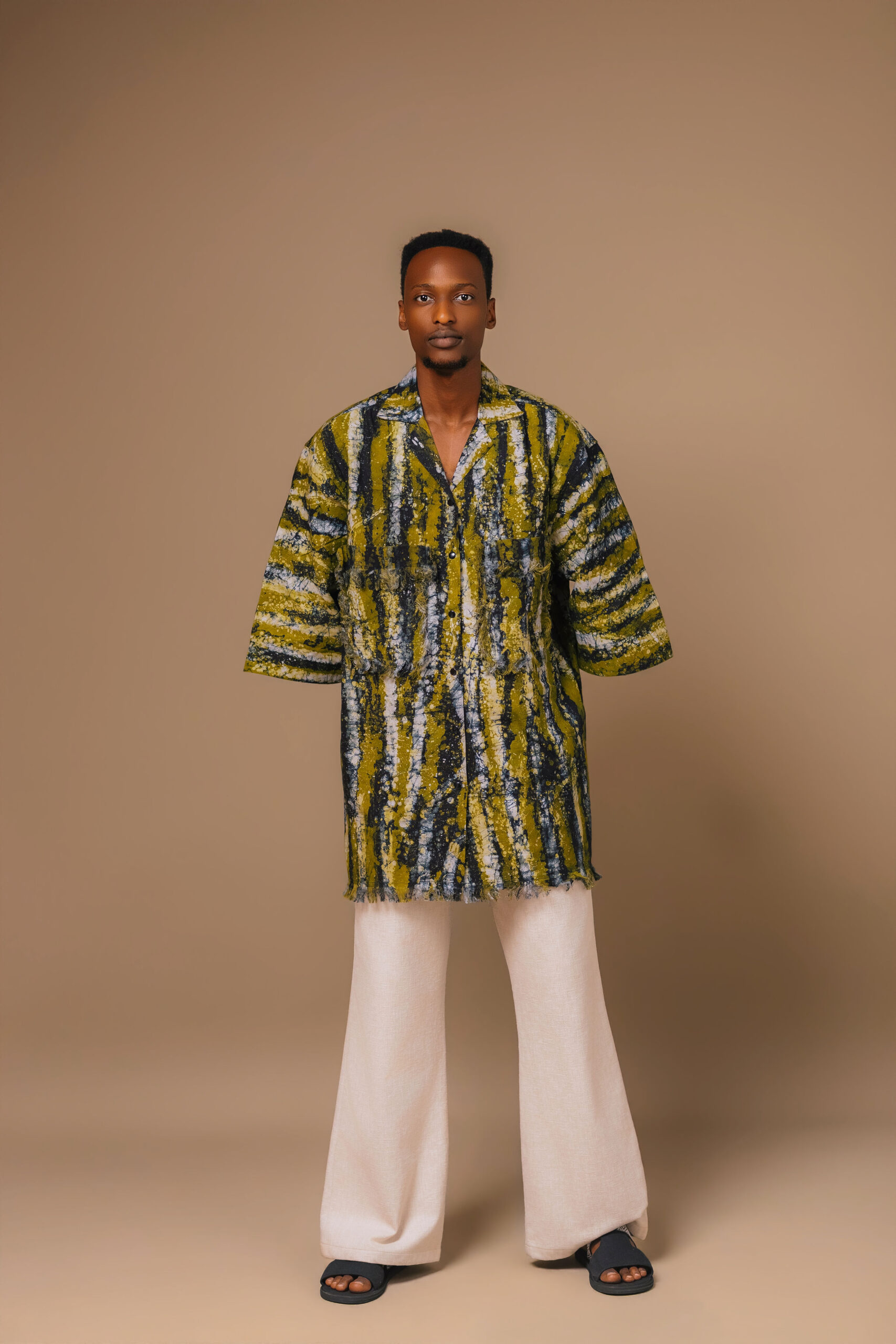 Batik Linen Shirt - Image 2