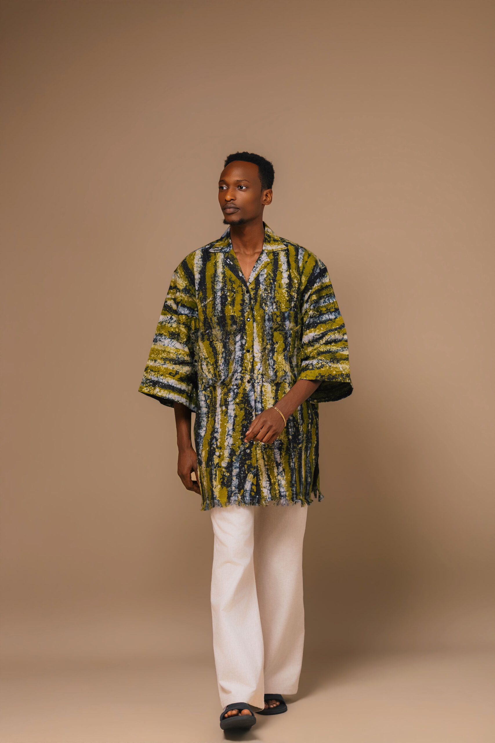Batik Linen Shirt