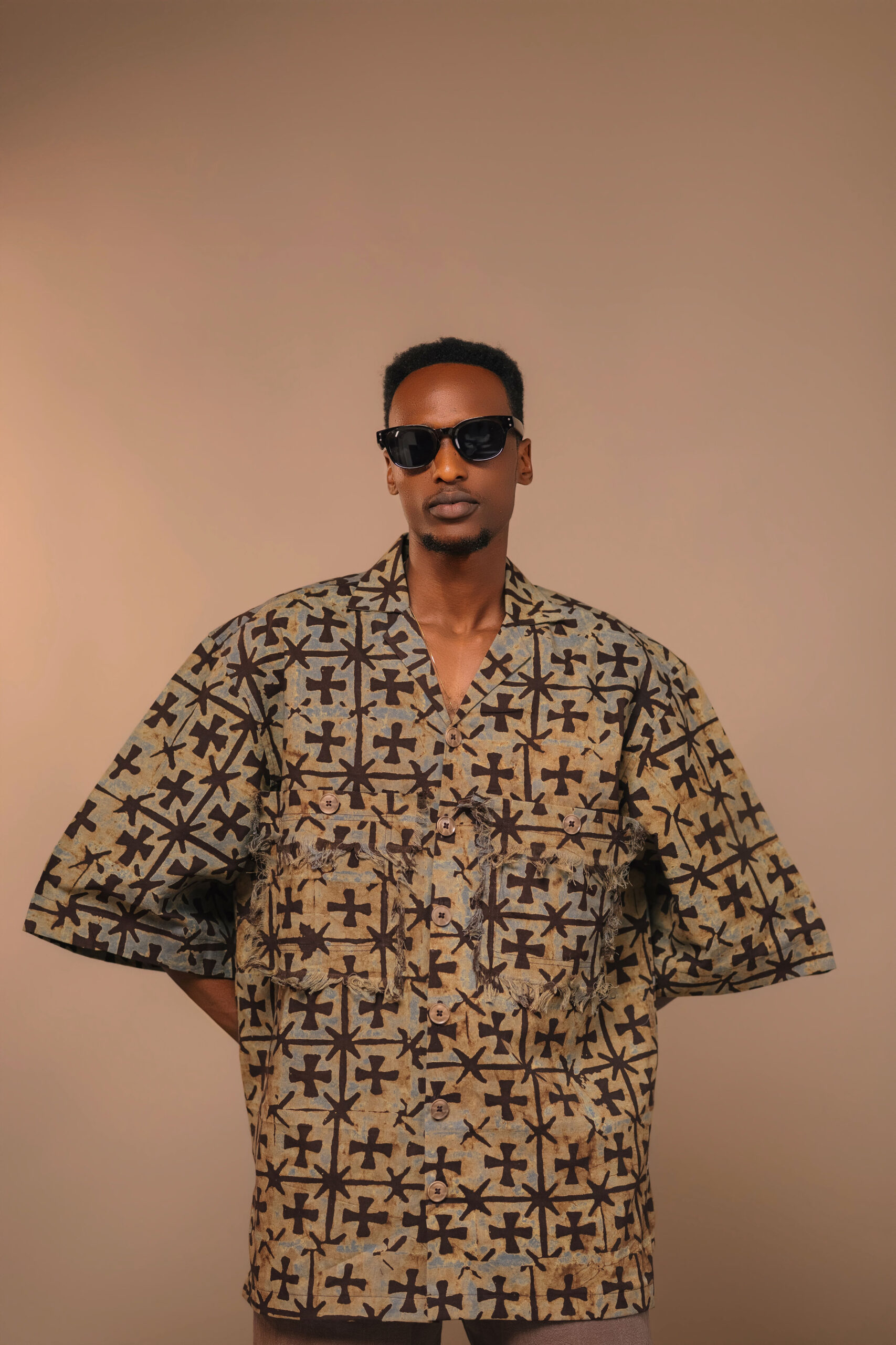 Printed Linen Complete (Shirt and Trouser) - Image 2
