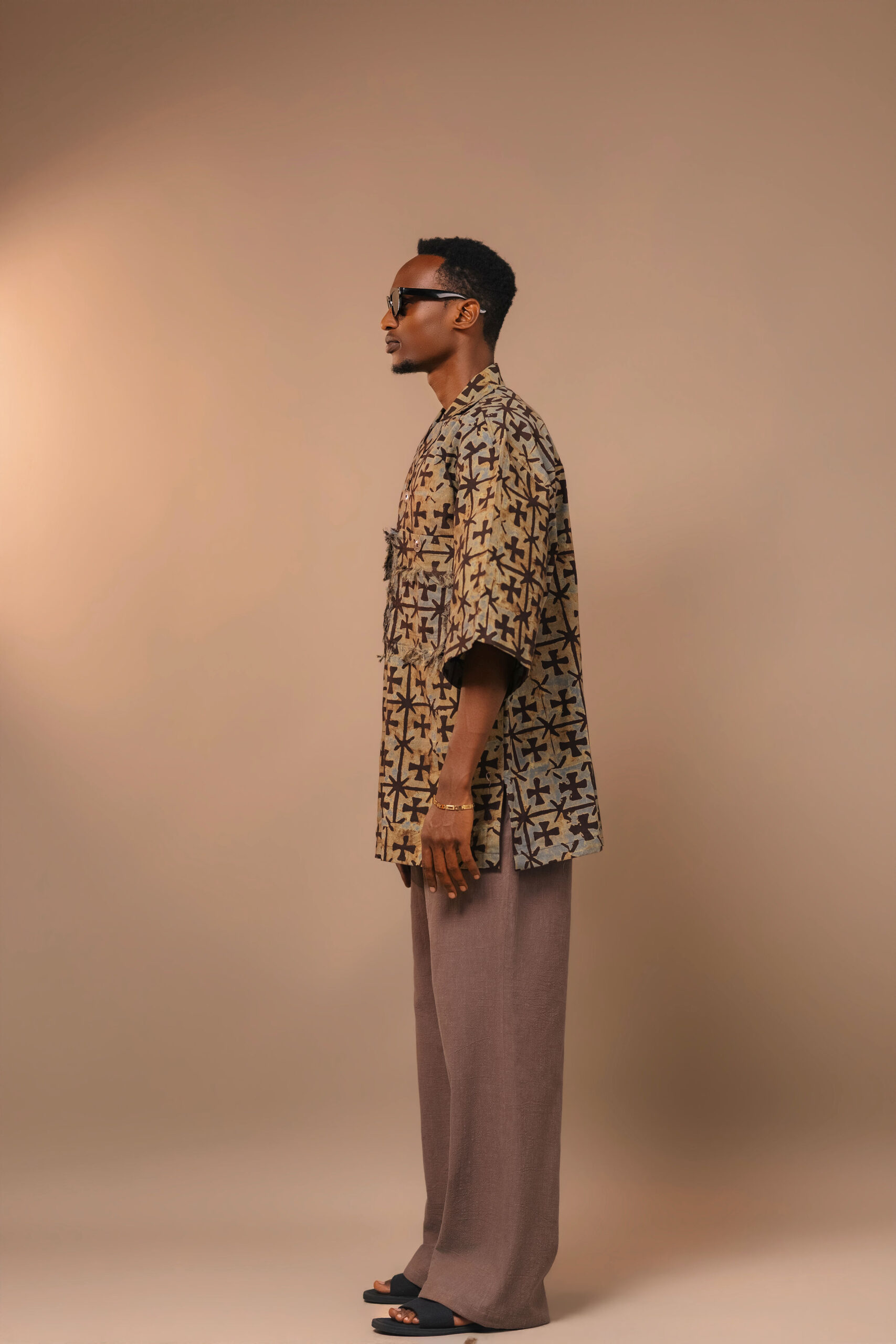 Printed Linen Complete (Shirt and Trouser) - Image 4