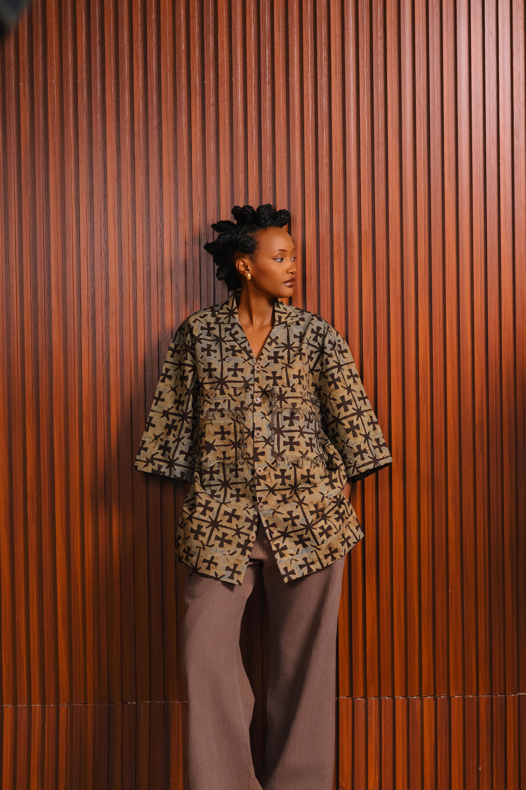 Printed Linen Complete (Shirt and Trouser) - Image 6